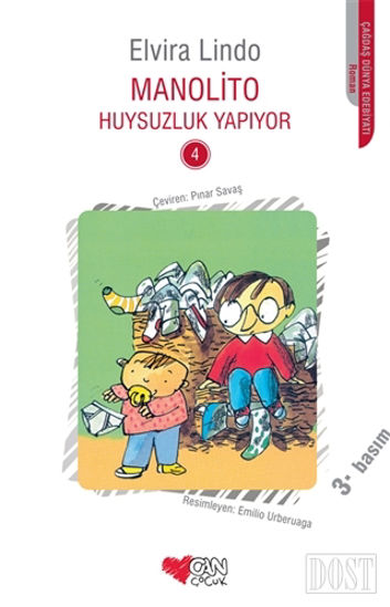 Manolito Huysuzluk Yapıyor - 4 Kitap